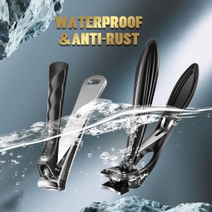 Nail Clippers for Seniors, Heavy Duty Stainless Steel Nail Clipper for Ingrown Toenails, Wide Opening Sharp Blade for Men, Women, Travel & Home Use