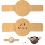 Parchment Bread Sling for Dutch Oven, BlissBoard Disposable Bread Baking Mat with Long Handles, 50 Pcs Unbleached Parchment Paper for Air Fryer, Sourdough Transfer