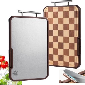 Titanium Cutting Board with Knife Sharpe...
