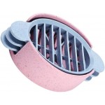 ABOOFAN 1set Material Egg Slicer Easy to Clean Operate for Cheese Ham Boiled Eggs Multi-function Food Cutting Gadget