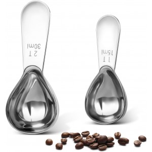 Coffee Scoop Set, Tablespoon Scoop 2 Pc ...