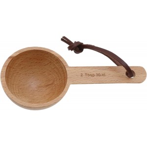 30ml Wood Measuring Spoon and Scoop Wood...