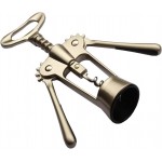 Wing Corkscrew for Red Wine Beer, Wing Corkscrew Zinc Alloy Bottle Opener Built-in Beer Cap Opener