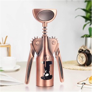 Wing Corkscrew for Red Wine Beer, Multifunctional Wine Beer Wine Corkscrew