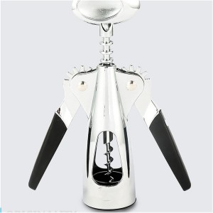 Wing Corkscrew for Red Wine Beer, Wine Opener, Zinc Alloy Premium Wing Corkscrew Wine Bottle Opener