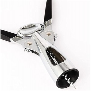 Wing Corkscrew for Red Wine Beer, Wine Opener, Zinc Alloy Premium Wing Corkscrew Wine Bottle Opener