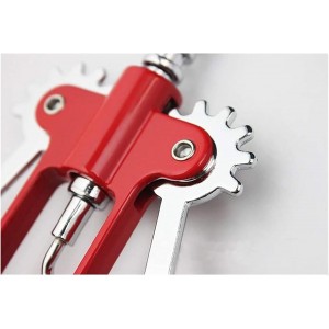 Wing Corkscrew for Red Wine Beer, Wine Corkscrew for All Cork Stoppered and Beer Cap Bottles.