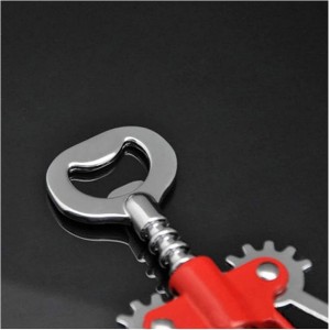 Wing Corkscrew for Red Wine Beer, Wine Corkscrew for All Cork Stoppered and Beer Cap Bottles.