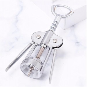 Wing Corkscrew for Red Wine Beer, Heavy Duty Metallic Wine Openers