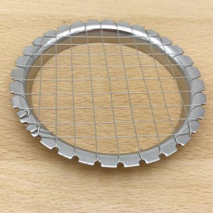 Stainless Steel Egg Chopper, Multifunctional Mold Egg Slicer Fruit Salads Cutter Potato Cutter Eggs Choper Hard Boiled Tomato Cutters Potato Cutters