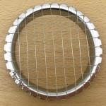 Stainless Steel Egg Chopper, Multifunctional Mold Egg Slicer Fruit Salads Cutter Potato Cutter Eggs Choper Hard Boiled Tomato Cutters Potato Cutters