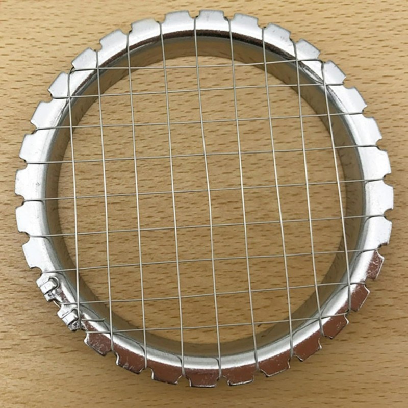 Stainless Steel Egg Chopper, Multifunctional Mold Egg Slicer Fruit Salads Cutter Potato Cutter Eggs Choper Hard Boiled Tomato Cutters Potato Cutters