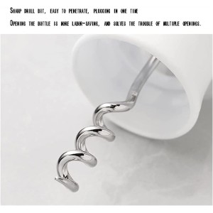 Wing Corkscrew for Red Wine Beer, Bottle Opener – Duty Metallic Wine Openers – Multipurpose Corkscrews