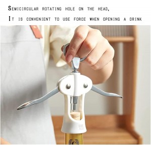 Wing Corkscrew for Red Wine Beer, Bottle Opener – Duty Metallic Wine Openers – Multipurpose Corkscrews