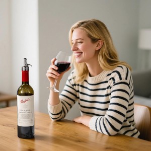 Wine Bottle Stopper, Wine Stopper & Pourer 2 in1, Champagne Stoppers, Bar Pour Bottles Reusable Wine Preserver, Suitable for Alcohol, Wine for Best Christmas and Birthday Gifts for Wine Lovers