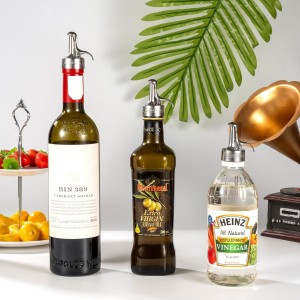 Wine Bottle Stopper, Wine Stopper & Pourer 2 in1, Champagne Stoppers, Bar Pour Bottles Reusable Wine Preserver, Suitable for Alcohol, Wine for Best Christmas and Birthday Gifts for Wine Lovers