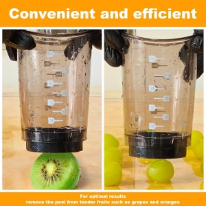 Fruit Slicer Cup | Strawberry Slicer | Grape Cutter | Egg Slicers | Rapid & Safe Slicing Kitchen Gadgets for Easy Food Prep