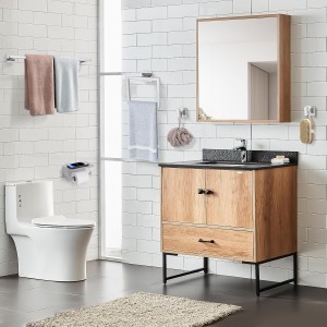 TQKAG 5-Pieces Brushed Nickel Bathroom Hardware Accessories Set 23.6