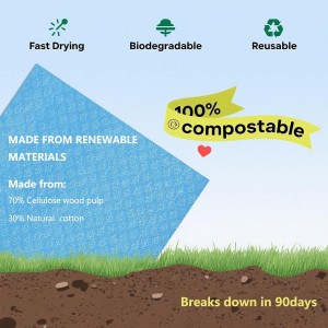 Swedish Dish Cloths 10 Pack - Ultra Absorbent Reusable Cellulose Sponge Cloths | Eco-Friendly Kitchen Towels for Dishes, Countertops & Cleaning | Fast-Drying, Biodegradable (Assorted Colors)