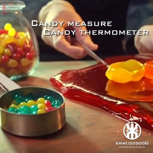 KNINE OUTDOORS Infrared Thermometer Laser Temperature Gun, -58℉ to 1112℉, Single Laser Targeting, Distance to Spot Ratio 12:1, for Cooking, Oven and Meat (White)