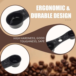 Coffee Measuring Scoop for Ninja Coffee Makers - Dual Sided 1 & 2 Tbsp Replacement Spoon & Accessory, BPA-Free for Ground Coffee & Protein Powder