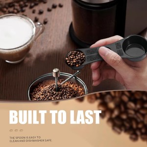 Coffee Measuring Scoop for Ninja Coffee Makers - Dual Sided 1 & 2 Tbsp Replacement Spoon & Accessory, BPA-Free for Ground Coffee & Protein Powder