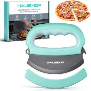 HAUSHOF Multifunctional Pizza Cutter wit...