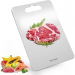Cutting Board, Stainless Steel Cutting Board for kitchen, Meat,Fruit, Vegetables, S 11.5" * 8"