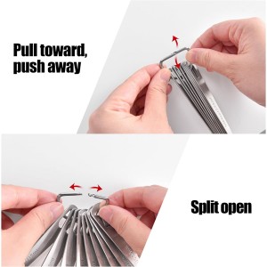 Doosu Measuring Spoons Set of 9-18/8 Stainless Steel Heavy Duty Teaspoons Tablespoons with Engraved Metric & US Measurements, Metal Measure Spoon for Dry and Liquid Ingredients, Dishwasher Safe