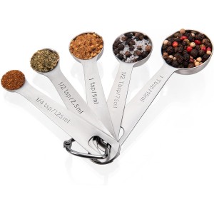 Doosu Measuring Spoons Set of 5-18/8 Sta...