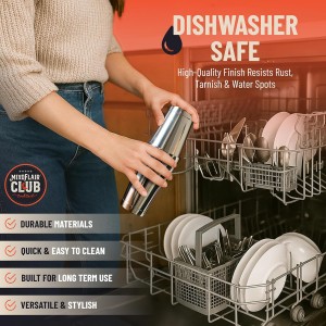 Mixology Bartender Kit with Boston Cocktail Shaker - 9pc Stainless Steel Bar Tool Set - Drink Mixer, Cocktail Accessories, Home Bar Essentials, Martini Barware Set, Men or Women Bartending Gift