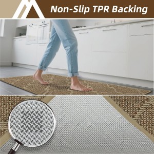 COSY HOMEER Kitchen Rug Non Slip Washable 24