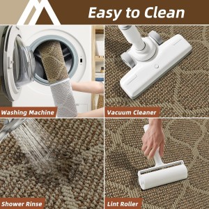 COSY HOMEER Kitchen Rug Non Slip Washable 24