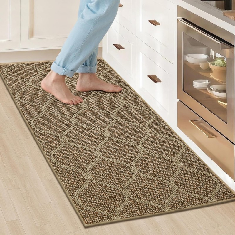 COSY HOMEER Kitchen Rug Non Slip Washable 24