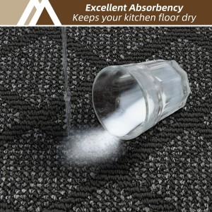 COSY HOMEER Kitchen Rug Non Slip Washable, 20