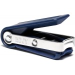 EDJY Fingernail Cutter - Precision Stainless Steel Nail Cutter for Fingernails | Sharp Blade, Ergonomic Design, Durable & Rust-Resistant | Ideal for Men and Women | Navy