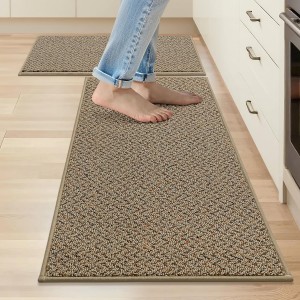 COSY HOMEER Kitchen Rugs and Mats 2PCS N...
