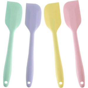 4 PCS,7.8Inch Silicone Spatulas Rubber S...