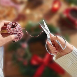 Silver Kitchen Scissors -Heavy Duty & All Purpose shears, Stainless Steel, Ideal for office & Home Use, Industrial Grade