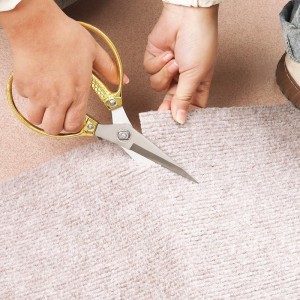 Yellow Office Scissors -Heavy Duty & All Purpose, Pizza scissors Stainless Steel shears, Ideal for Kitchen office & Home Use