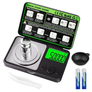 Wigearss Digital Milligram Scale 50g x 0...