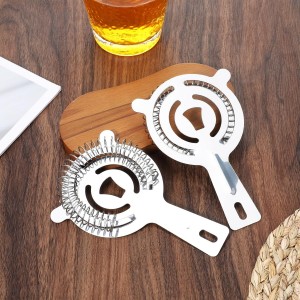 Giantree 16Pack Cocktail Strainer for Drinks, Stainless Steel Bar Bartender Strainer Silver Professional Juice Strainers with High Density Spring Shaker Shelf Mixologists Drinking Water Filtering