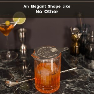 Cocktail Strainer for Drinks | Stainless Steel Bar tools | Ergonomic Hawthorne Strainer for Cocktail Shaker with High-Dense Spring | Silver Bar Strainers | Wizardtender