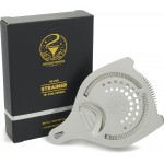 Cocktail Strainer for Drinks | Stainless Steel Bar tools | Ergonomic Hawthorne Strainer for Cocktail Shaker with High-Dense Spring | Silver Bar Strainers | Wizardtender