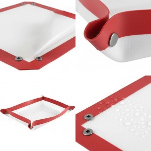 Silicone Fiber Baking Mat with Button, Nonstick Reusable Heat Resistant Baking Sheet for Baking, Roasting.Fit for Quarter Sheet Pans