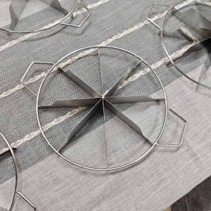 10 Slices Pie Cutter Cookie Cutters Pizza Cutters Stainless Steel Side-Handles