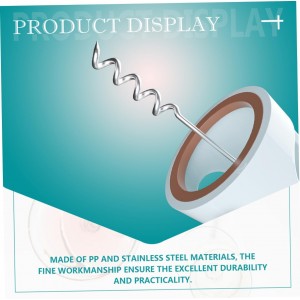 Wing Corkscrew with Ergonomic Handle Opening Tool for Home Bars Restaurants and Parties and Comfortable Wing Stopper Wine Opener