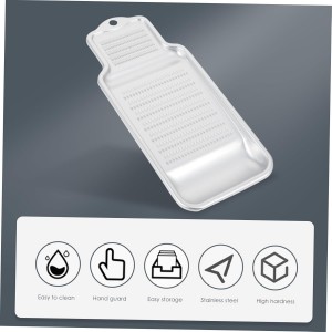 Alipis 1Pc Garlic Grater Portable Fruit Grater Vegetable Shredder Easy Clean Kitchen Tool for Garlic and Ginger Lightweight Design for Everyday Cooking