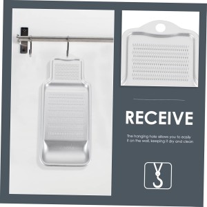 Alipis 1Pc Garlic Grater Portable Fruit Grater Vegetable Shredder Easy Clean Kitchen Tool for Garlic and Ginger Lightweight Design for Everyday Cooking