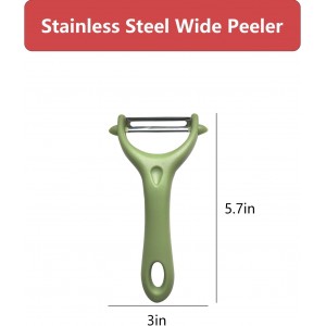 2Pcs Kitchen Scissors with Peeler - Heavy Duty Stainless Steel, Multipurpose Ultra Sharp Food Kitchen Shears for Meat, Poultry, Vegetables, Fruits, Herbs, Pizza - Ergonomic Grip, Dishwasher Safe